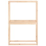 vidaXL Suport de anvelope, 120x40x180 cm, lemn masiv de pin