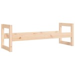 vidaXL Suport de anvelope, 120x40x40 cm, lemn masiv de pin vidaXL Suport de anvelope, 120x40x40 cm, lemn masiv de pin
