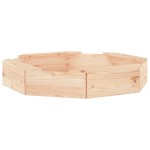 vidaXL Cutie de nisip cu scaune octogonale, lemn masiv de pin vidaXL Cutie de nisip cu scaune octogonale, lemn masiv de pin