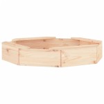 vidaXL Cutie de nisip cu scaune octogonale, lemn masiv de pin vidaXL Cutie de nisip cu scaune octogonale, lemn masiv de pin