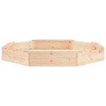 vidaXL Cutie de nisip cu scaune octogonale, lemn masiv de pin vidaXL Cutie de nisip cu scaune octogonale, lemn masiv de pin
