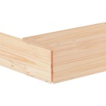 vidaXL Cutie de nisip cu scaune octogonale, lemn masiv de pin vidaXL Cutie de nisip cu scaune octogonale, lemn masiv de pin