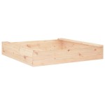 vidaXL Cutie de nisip pătrată cu scaune, lemn masiv de pin vidaXL Cutie de nisip pătrată cu scaune, lemn masiv de pin