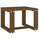 vidaXL Măsuță laterală grădină maro miere 40x38x28,5 cm lemn masiv pin vidaXL Măsuță laterală grădină maro miere 40x38x28,5 cm lemn masiv pin
