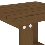 vidaXL Măsuță laterală grădină maro miere 40x38x28,5 cm lemn masiv pin vidaXL Măsuță laterală grădină maro miere 40x38x28,5 cm lemn masiv pin