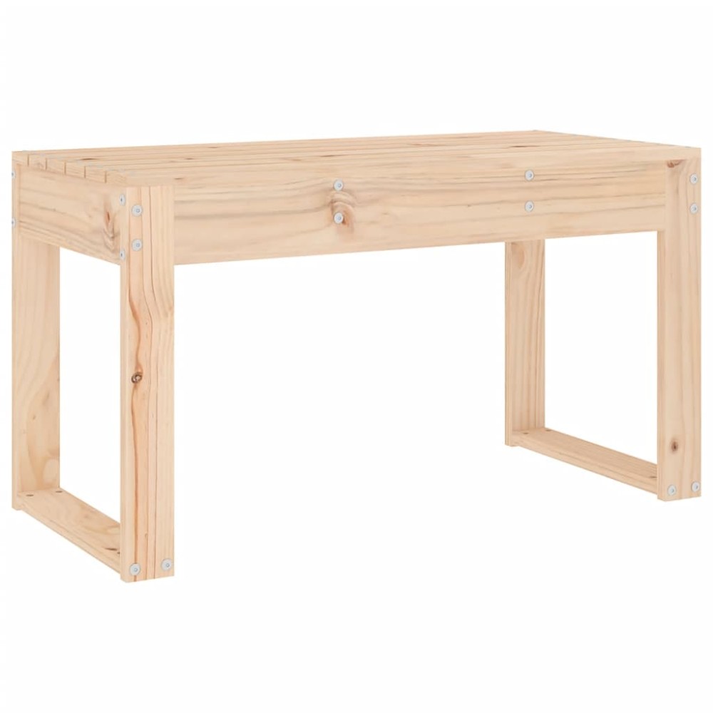 vidaXL Bancă de grădină, 80x38x45 cm, lemn masiv de pin