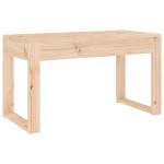 vidaXL Bancă de grădină, 80x38x45 cm, lemn masiv de pin vidaXL Bancă de grădină, 80x38x45 cm, lemn masiv de pin