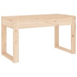 vidaXL Bancă de grădină, 80x38x45 cm, lemn masiv de pin vidaXL Bancă de grădină, 80x38x45 cm, lemn masiv de pin