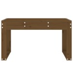 vidaXL Bancă de grădină, maro miere, 80x38x45 cm, lemn masiv de pin vidaXL Bancă de grădină, maro miere, 80x38x45 cm, lemn masiv de pin