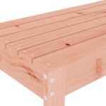 vidaXL Bancă de grădină, 110x38x45 cm, lemn masiv Douglas vidaXL Bancă de grădină, 110x38x45 cm, lemn masiv Douglas