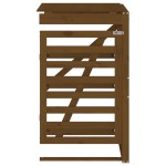 vidaXL Extensie depozitare pubelă de gunoi, maro miere, lemn masiv pin vidaXL Extensie depozitare pubelă de gunoi, maro miere, lemn masiv pin