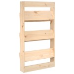 vidaXL Jardinieră de perete cu 3 niveluri 60x18,5x110 cm lemn pin vidaXL Jardinieră de perete cu 3 niveluri 60x18,5x110 cm lemn pin