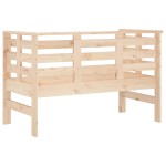 vidaXL Bancă de grădină, 111,5x53x71 cm, lemn masiv de pin vidaXL Bancă de grădină, 111,5x53x71 cm, lemn masiv de pin