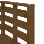vidaXL Set mobilier de grădină, 3 piese, maro miere, lemn masiv de pin vidaXL Set mobilier de grădină, 3 piese, maro miere, lemn masiv de pin