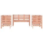 vidaXL Set mobilier de grădină, 3 piese, lemn masiv douglas vidaXL Set mobilier de grădină, 3 piese, lemn masiv douglas