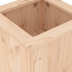 vidaXL Jardinieră bancă, 184,5x39,5x56,5 cm, lemn masiv de pin