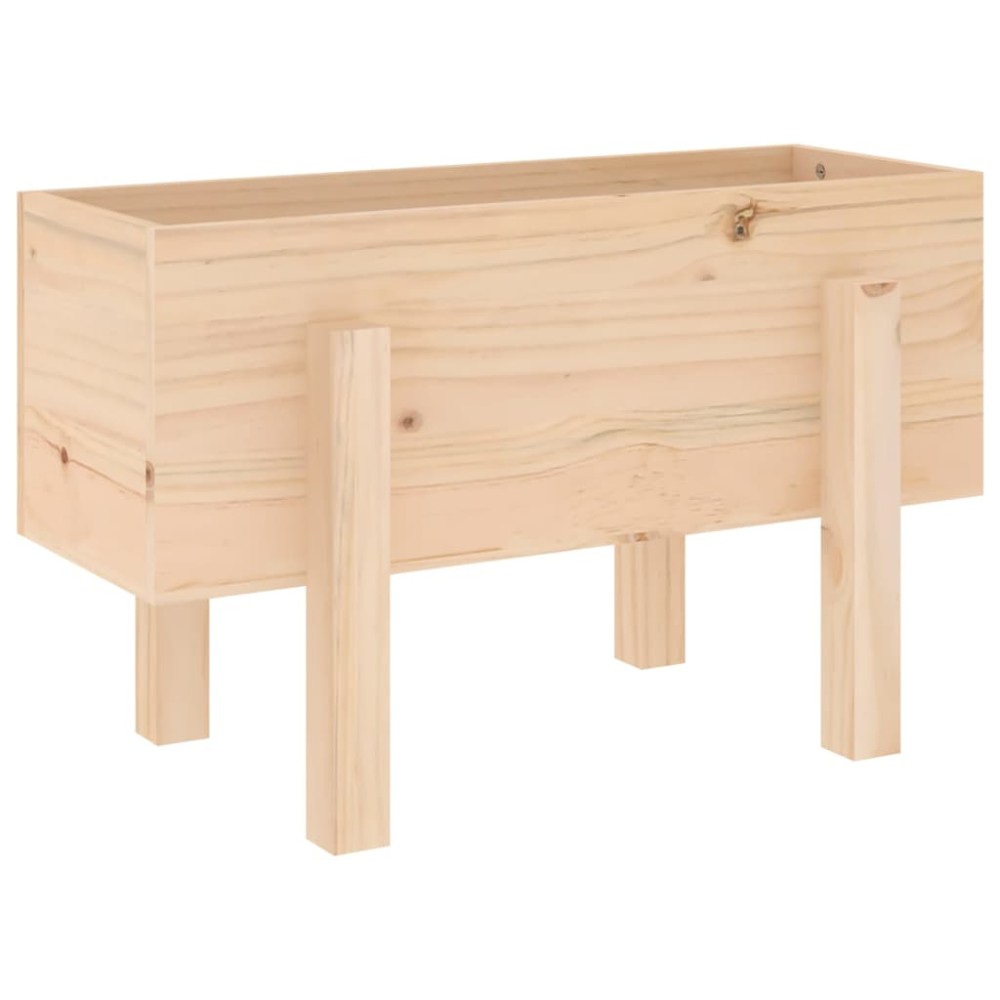 vidaXL Jardinieră de grădină, 62x30x38 cm, lemn masiv de pin
