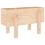 vidaXL Jardinieră de grădină, 62x30x38 cm, lemn masiv de pin vidaXL Jardinieră de grădină, 62x30x38 cm, lemn masiv de pin
