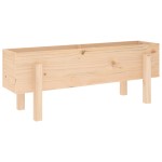 vidaXL Strat înălțat de grădină, 101x30x38 cm, lemn masiv de pin