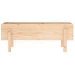 vidaXL Strat înălțat de grădină, 101x30x38 cm, lemn masiv de pin