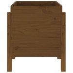 vidaXL Jardinieră de grădină, maro miere, 62x50x57 cm, lemn masiv pin vidaXL Jardinieră de grădină, maro miere, 62x50x57 cm, lemn masiv pin