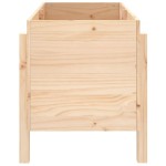 vidaXL Strat înălțat de grădină, 101x50x57 cm, lemn masiv de pin