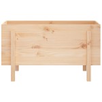 vidaXL Strat înălțat de grădină, 101x50x57 cm, lemn masiv de pin