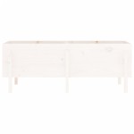 vidaXL Strat înălțat de grădină, alb, 160x50x57 cm, lemn masiv de pin vidaXL Strat înălțat de grădină, alb, 160x50x57 cm, lemn masiv de pin