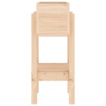 vidaXL Jardinieră de grădină, 62x30x69 cm, lemn masiv de pin vidaXL Jardinieră de grădină, 62x30x69 cm, lemn masiv de pin