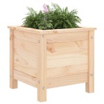 vidaXL Jardinieră de grădină, 40x40x39 cm, lemn masiv de pin vidaXL Jardinieră de grădină, 40x40x39 cm, lemn masiv de pin