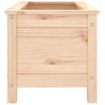 vidaXL Jardinieră de grădină, 82,5x40x39 cm, lemn masiv de pin