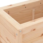 vidaXL Jardinieră de grădină, 82,5x40x39 cm, lemn masiv de pin
