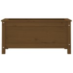 vidaXL Jardinieră de grădină, maro miere, 82,5x40x39 cm lemn masiv pin vidaXL Jardinieră de grădină, maro miere, 82,5x40x39 cm lemn masiv pin