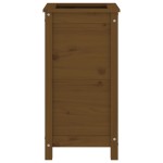 vidaXL Jardinieră de grădină, maro miere, 40x40x78 cm, lemn masiv pin vidaXL Jardinieră de grădină, maro miere, 40x40x78 cm, lemn masiv pin