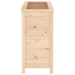 vidaXL Jardinieră de grădină, 82,5x40x78 cm, lemn masiv de pin