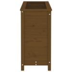 vidaXL Jardinieră de grădină, maro miere, 82,5x40x78 cm lemn masiv pin vidaXL Jardinieră de grădină, maro miere, 82,5x40x78 cm lemn masiv pin