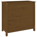 vidaXL Jardinieră de grădină, maro miere, 82,5x40x78 cm lemn masiv pin vidaXL Jardinieră de grădină, maro miere, 82,5x40x78 cm lemn masiv pin