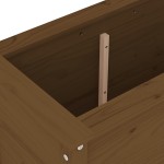 vidaXL Jardinieră de grădină, maro miere, 82,5x40x78 cm lemn masiv pin vidaXL Jardinieră de grădină, maro miere, 82,5x40x78 cm lemn masiv pin
