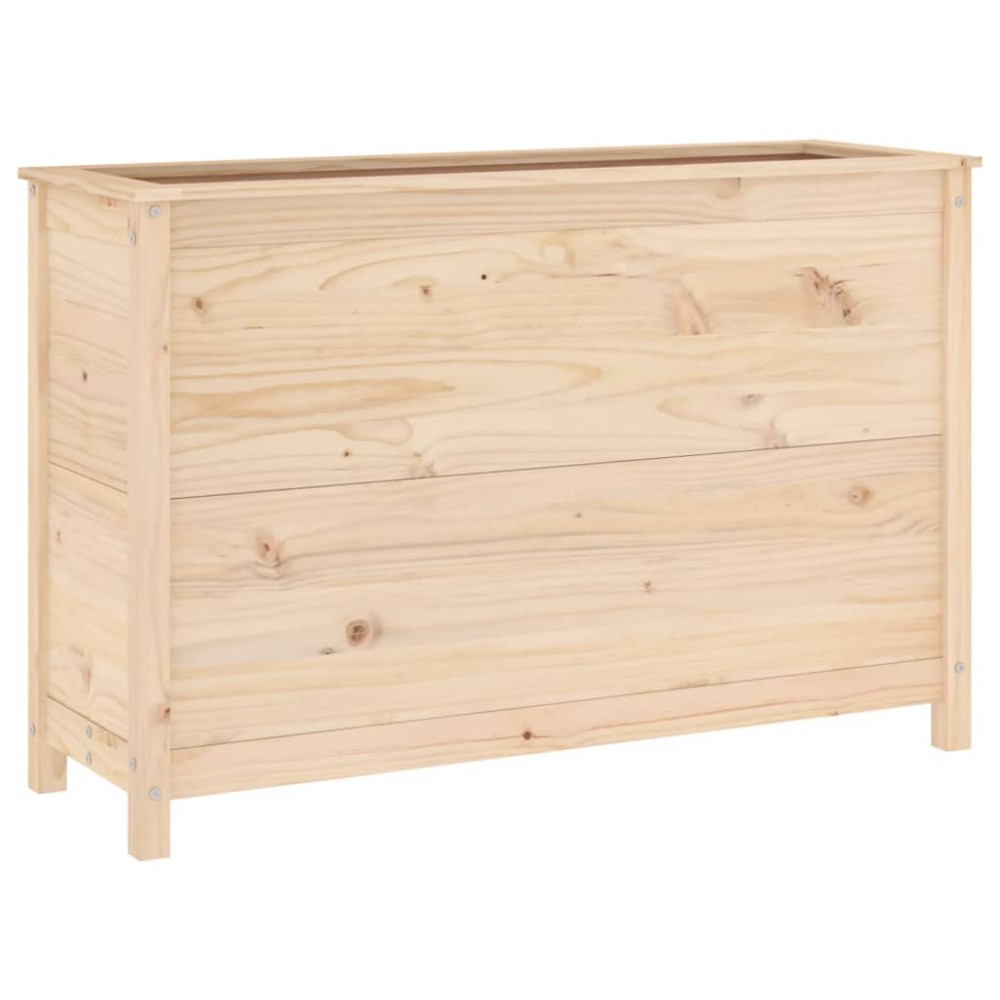 vidaXL Strat înălțat de grădină, 119,5x40x78 cm, lemn masiv de pin