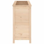 vidaXL Strat înălțat de grădină, 119,5x40x78 cm, lemn masiv de pin