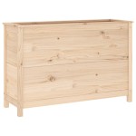 vidaXL Strat înălțat de grădină, 119,5x40x78 cm, lemn masiv de pin