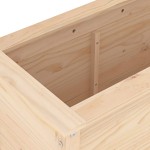vidaXL Strat înălțat de grădină, 119,5x40x78 cm, lemn masiv de pin