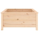 vidaXL Jardinieră de grădină, 82,5x82,5x39 cm, lemn masiv de pin