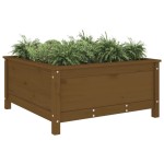 vidaXL Jardinieră grădină, maro miere, 82,5x82,5x39 cm lemn masiv pin vidaXL Jardinieră grădină, maro miere, 82,5x82,5x39 cm lemn masiv pin