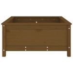 vidaXL Jardinieră grădină, maro miere, 82,5x82,5x39 cm lemn masiv pin vidaXL Jardinieră grădină, maro miere, 82,5x82,5x39 cm lemn masiv pin