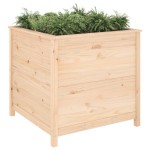 vidaXL Jardinieră de grădină, 82,5x82,5x78 cm, lemn masiv de pin