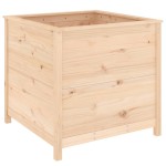 vidaXL Jardinieră de grădină, 82,5x82,5x78 cm, lemn masiv de pin