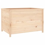 vidaXL Strat înălțat de grădină, 119,5x82,5x78 cm, lemn masiv de pin