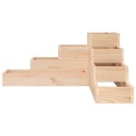 vidaXL Jardinieră grădină 4 niveluri, 80,5x79x36 cm lemn masiv pin vidaXL Jardinieră grădină 4 niveluri, 80,5x79x36 cm lemn masiv pin
