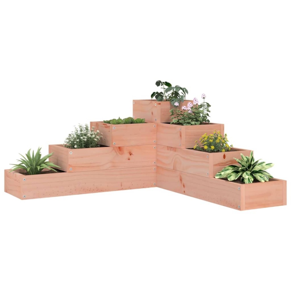 vidaXL Jardinieră grădină 4 niveluri, 80,5x79x36 cm lemn masiv douglas